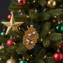 Melrose Bee and Honeycomb Ornament (Set of 12)