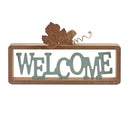 Melrose Welcome Harvest Tabletop Sign (Set of 2)