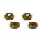 Melrose Natural Twig Bird Nest with Speckled Egg Accent (Set of 4)
