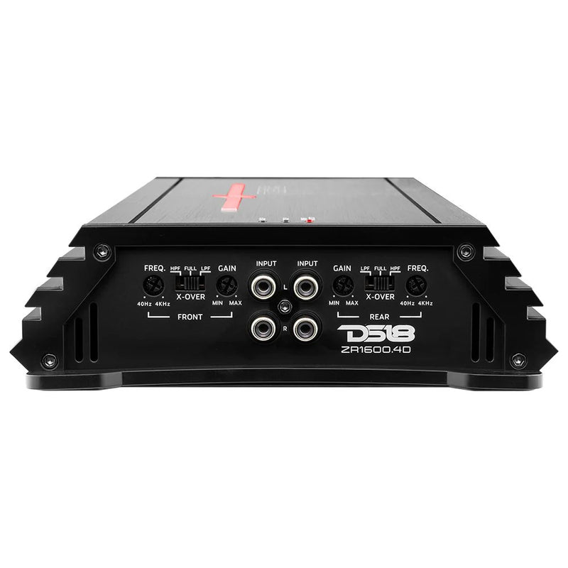 DS18 ZR1600.4D 4-Channel 1600W RMS Class D Amplifier