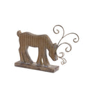 Melrose Wicker Design Deer Silhouette Decor (Set of 2)