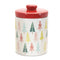 Melrose Ceramic Pine Tree Print Cookie Jar 10"H