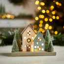 Melrose LED Winter Village 8"L