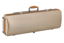 GEWA PURE Violin Case Polycarbonate Gold "Fun" Oblong w/Subway Handle 4/4-3/4