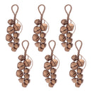 Melrose Sleigh Bell Cluster Drop (Set of 6)