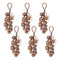Melrose Sleigh Bell Cluster Drop (Set of 6)