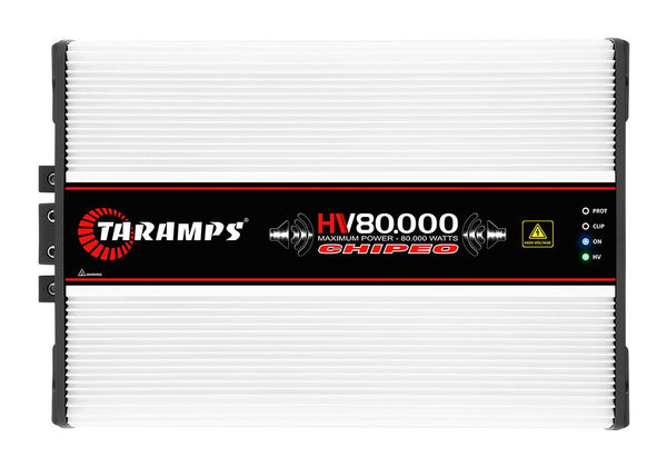 Taramps HV80.000 Chipeo 80,000W RMS 0.5 Ohm Car Audio Amplifier