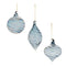Melrose Iridescent Swirl Glass Ornament (Set of 12)