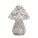 Melrose Bumble Bee and Butterfly Print Mushroom (Set of 2)