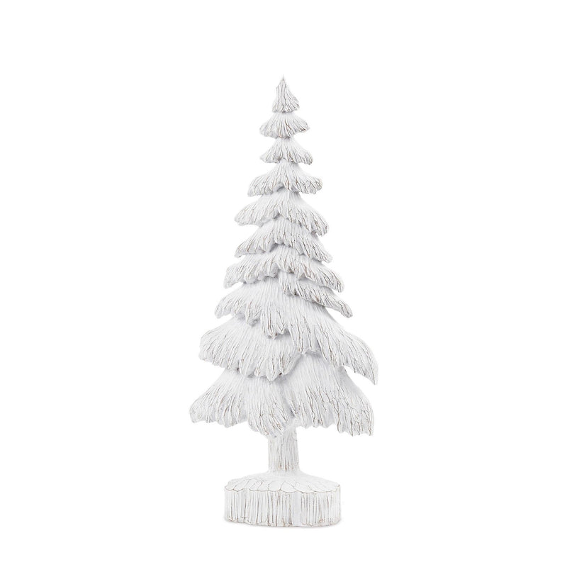 Melrose White Washed Pine Tree (Set of 2)