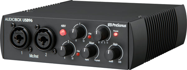 PreSonus AudioBox USB 96 25th Anniversary 2x2 Interface – Black