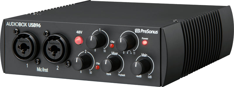 PreSonus AudioBox USB 96 25th Anniversary 2x2 Interface – Black