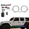 XKGlow 36" XKmax Atomix Body Panel RGB Color Chasing LED Light St - MX-BG-JP-STA