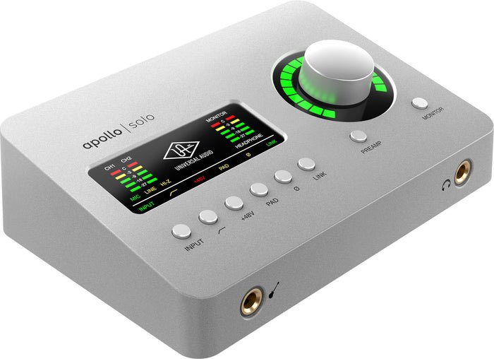 Universal Audio Apollo Solo Heritage 2x4 Audio Interface - New Open Box