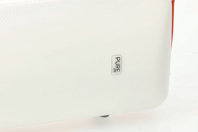 Gewa PURE Polycarbonate 4/4 Violin Case White/Black w/ Subway Handle