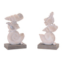 Melrose Shell Stack Figurines (Set of 2)