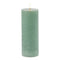 Melrose FIA Wick Green Pillar Candle (Set of 2)