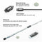 XKGlow Motorcycle Underglow/Engine LED Accent Light Kit - KS-MOTO-STANDARD