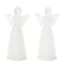 Melrose Frosted Angel Figurine (Set of 4)