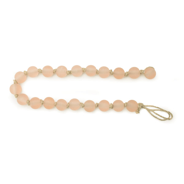 Melrose Frosted Glass Bead Garland (Set of 2)