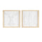 Melrose Framed Holiday Deer and Tree Artwork (Set of 2)