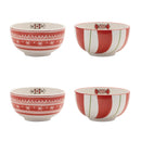 Melrose Ceramic Santa Candy Bowl (Set of 4)