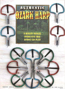 Ozark 3485 Jaw Harp – 12-Pack Lacquered Steel, Blue Steel Tongue