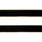 Melrose Black Wired Ribbon (Set of 2)