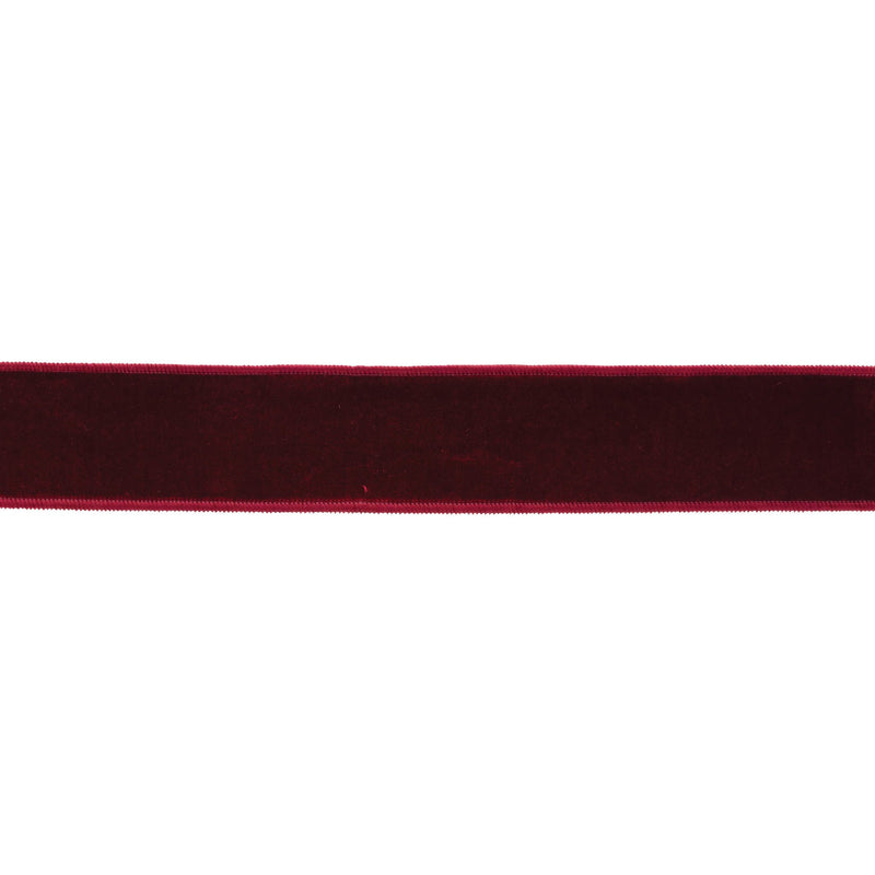 Melrose Mauve Red Wired Ribbon 2.5" x 10 Yds.