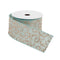 Melrose Orante Green and Gold Glitter Wired Ribbon 4" x 10 yds.