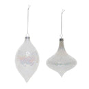 Melrose Iridescent Beaded Glass Onion Ornament (Set of 6)