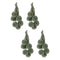 Melrose Sage Green Pom Pom Cluster Drop Ornament (Set of 4)