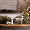 Melrose Brushed Gold Holiday Deer Figurine (Set of 6)