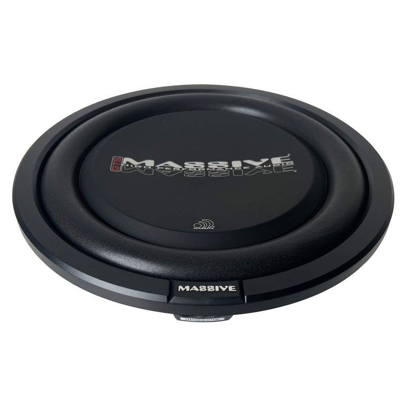Massive Audio 12" 300 Watts RMS Dual 4 Ohm Shallow Subwoofer – GTS12