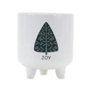 Melrose Footed Pine Tree Planter (Set of 3)