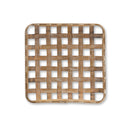 Melrose Square Bamboo Basket Tray (Set of 2)