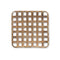 Melrose Square Bamboo Basket Tray (Set of 2)