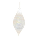 Melrose Iridescent Cloudy Glass Ornament (Set of 6)