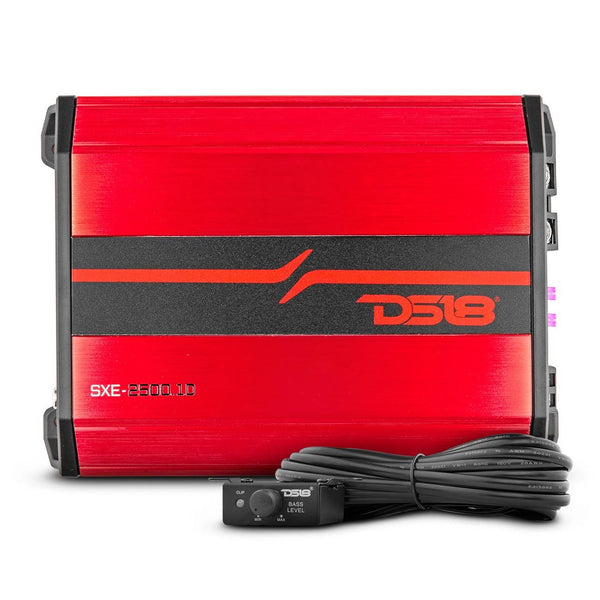 DS18 SXE25001DRD High-Power 800W RMS Class D Amplifier - Red