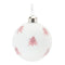 Melrose Frosted Snowflake and Tree Ball Ornament (Set of 12)