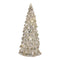 Melrose LED Lighted Mercury Glass Holiday Tree Decor (Set of 4)
