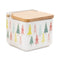 Melrose Ceramic Pine Tree Print Box (Set of 2)