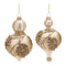 Frosted Glass Pinecone Ornament (Set of 6)