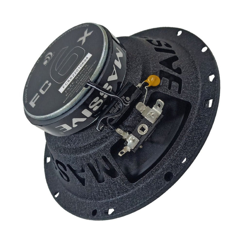 Massive Audio 6.5" 75 Watts RMS 4 Ohm Coaxial Speaker Pair – FC6X
