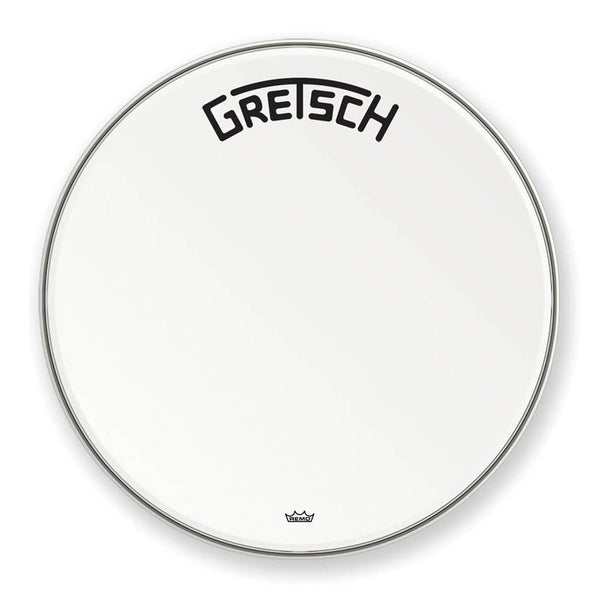 Gretsch Bass Head White 26" Broadkaster Logo - GRDHCW26B