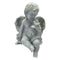 Sitting Cherub Angel Figurine with Bird Accent (Set of 2)
