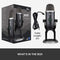 Blue Yeti X Plus Pack USB Microphone for Streaming & Podcasting w/ Software