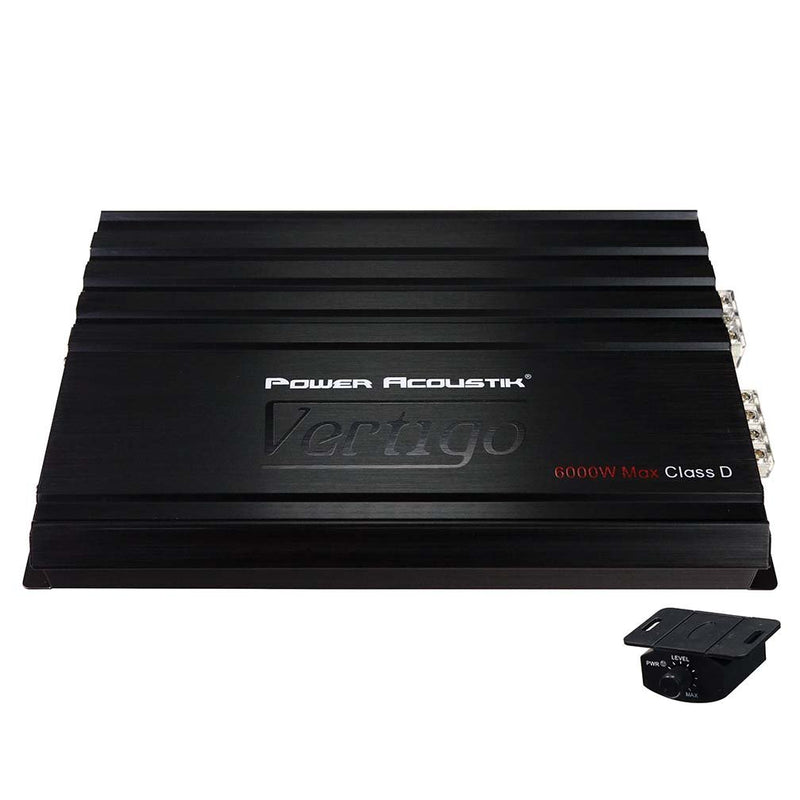 Power Acoustik Vertigo Series Monoblock Amplifier 6000W Max VA1-6000D