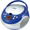 Naxa Portable CD Player with AM/FM Radio (Blue) - NPB251BL