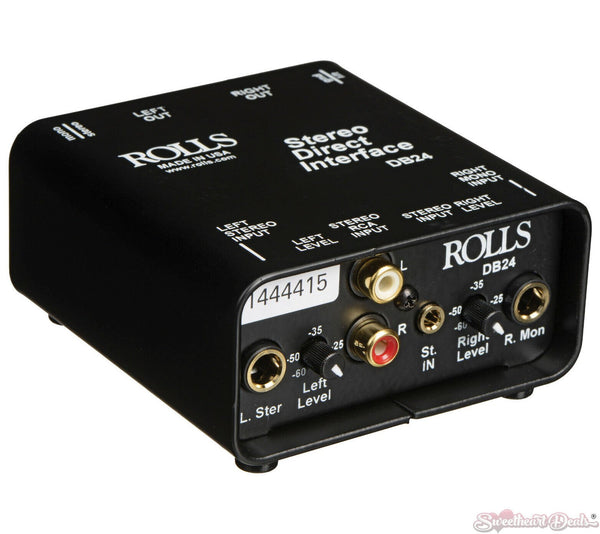 Rolls DB24 Passive Stereo Direct Interface Box